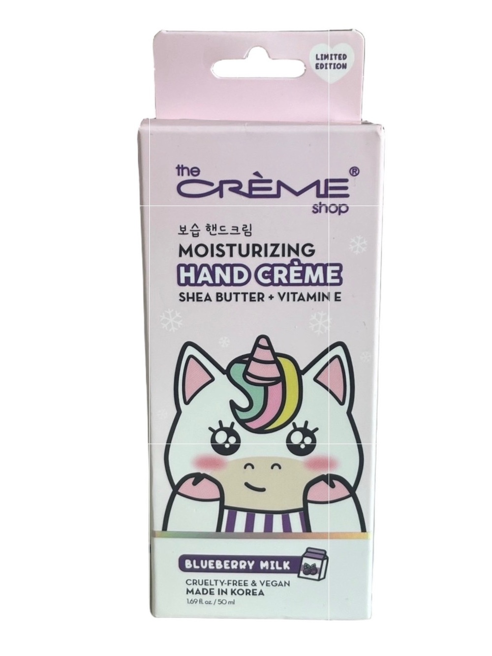 The Crème Shop Blueberry Milk Moisturizing Hand Crème